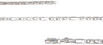 Ékszershop H-figaró ezüst nyaklánc (2175880)