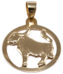 Ékszershop Bika kerek arany medál (1331962)