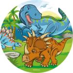 Dekora Ehető papír, 20 cm, dinoszauruszok - Dekora (145093)
