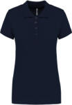 Kariban K255 / Női rövid ujjú piké pólóing - sötétkék XXL (20K25500305)