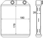 MAHLE Výmenník tepla vnútorného kúrenia MAHLE AH 237 000S (AH 237 000S)