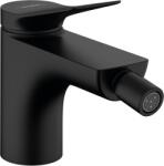 Hansgrohe Baterie bideu cu ventil pop-up, Hansgrohe Vivenis, negru mat, 75200670 (75200000)
