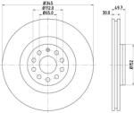 MINTEX féktárcsa MINTEX MDC1718 for SEAT, SKODA, VW, AUDI (MDC1718)