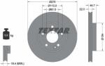 TEXTAR féktárcsa TEXTAR 92131903 for MERCEDES-BENZ (92131903)