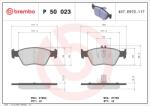 BREMBO Fékbetét készlet BREMBO P 50 023 for MERCEDES-BENZ (P 50 023)