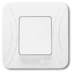  Rose, fehér, egypólusú kapcsoló 101-es (36974)