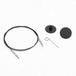 KnitPro Thin and Flex - csapágyas acél kábel 80cm-es körkötőtűhöz