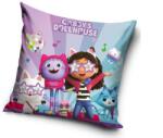 Carbotex Párnahuzat 40x40 cm - Gabby's Dollhouse - Indulás a sztárokhoz (T-037367)