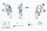 Magneti Marelli Motor stieračov MAGNETI MARELLI 064342008010 (064342008010)