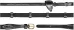 DYON D-Collection 5/8 (16mm) gurtnis szár 9 bőr osztással, Full - Fekete