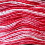  Ispe osztott hímzőfonal 8m színátmenetes 012 - Pirosas