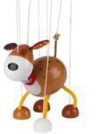 Goki Marioneta copii catel, de lemn, 14.5 cm, 3 ani+, Goki - Joc de rol Papusa