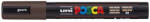 uni Dekormarker 1, 8-2, 5mm, Uni Posca PC-5M sötétbarna (66923) - irodaszerpiac