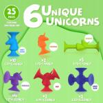  Szilikon Rágóka Csecsemőknek Fürdőjáték Tapadókorongokkal 25 db (x)