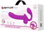 Pretty Love STRAPLESS STRAPON PRETTY LOVE - KELPIE- cu ejaculare