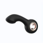 Guilty Toys Tim Anal Vibrator, 12 Vibration Modes, Silicone, USB, Black, 12.9 cm