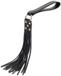  Black Fetish Whip, Negru, 45 cm