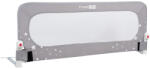 FreeON Protectie laterala pat, FreeON, pentru bebe, Rabatabila, Instalare usoara, Dimensiune 135 x 57 cm, Little Stars, Grey (48457)
