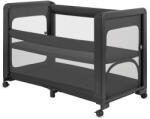 Lionelo Patut multifunctional, Lionelo, Patty, 5 in 1, 0- 36 luni, Co-sleeper, Tarc de joaca, Patut de calatorie, Laterala rabatabila, 2 trepte reglare saltea, Roti, Husa transport inclusa, Gri