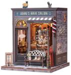 Rolife Puzzle 3D, Minicasuta de papusi DIY, John' s Hair Salon, Cutebee, 210 piese