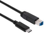 Club 3D Club3D Usb 3.1 C típusú Gen2 Usb B típusú kábel (M/M), 1m (0000036311)