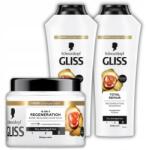 Schwarzkopf Total Repair Szett Sampon 2x 400ml Maszk 400ml (3838824436876)