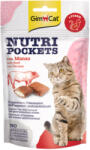 GimCat GIMCAT Nutri Pockets Vita&Malt, Vită, punguță recompense funcționale pisici, 60g