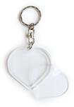  Fényképes kulcstartó szív (500 darabtól)