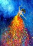 NORIMPEX - Puzzle Tablou Diamant: Dansatoare 30x40 cm - 1 - 39 piese