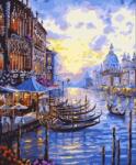 NORIMPEX - Puzzle Tablou Diamant: Gondole în Veneția 30x40 cm - 1 - 39 piese