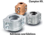 Clampton Kétrészes alumínium szorítóbilincs DN25 36-39mm (szoritobilincs36-39)