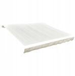 vidaXL Napellenző szövet 500x300 cm, krémszínű vászon (143704)