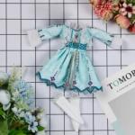  Babaruha 28 CM Türkiz Hercegnő Lábszárvédővel (1005005072006376)