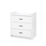 Klups Comoda de infasat Amelia Alb (00081390)