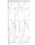 Douceur d'intérieur Zuhanyfüggöny Nyomtatott Márvány szürke 180x200 (6RD193)
