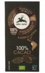 Alce Nero Étcsokoládé Alce Nero Bio 50g 100% kakaó tartalommal (Włochy)