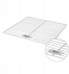  Füstölő/Grillrács Inox Atest 370x340 mm (3789)