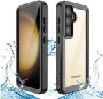SHELLBOX Carcasa pentru Samsung Galaxy S24 Plus - Carcasa impermeabila ShellBox IP68 - Neagra (C73)