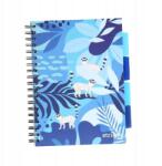 Strigo Spirálos Jegyzetfüzet Pads B5/100K Jungla Kockás Kék (PADS039)