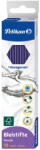 Pelikan Set 12 creioane HB Pelikan lacuit, sectiune hexagonala, cu radiera (979393-12)