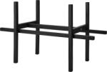 SQUARELY Suport vertical StandWIDE lemn de frasin negru pentru ghiveciul cu sistem de autoudare GrowWIDE (212-2A0)