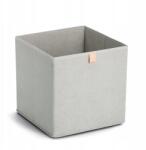 Zeller Doboz Rendező Szekrényhez 32x32x32 Szürke Négyzet Alakú Tároló (14539-ZLR)