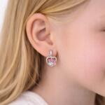  Ezüst Gyerek Fülbevaló Angol Mancsok Ezüst (KDZ 060)