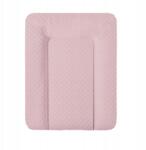 Ceba baby Pelenkázó alátét komódhoz puha (50x70) Caro Pink Ceba Baby (W-143-079-129)