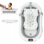 Primabobo Prémium összecsukható baba kád hőmérő Párna Szürke (HB_ws_G)