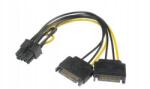Akasa Sata táp 6+2 tűs PCIe adapterhez (AK-CBPW19-15)