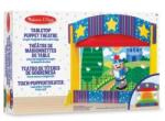 Melissa & Doug - Дървен настолен куклен театър (12536)