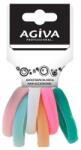 AGIVA Ластик за коса Agiva Professional, 4см, Цветен, 5бр (920402-223)