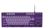 Fury Tastatura Fury Tastatura mecanica pentru gaming Fury Kanabo K2, iluminare alba, 25 moduri, 2x switch-uri de rezerva, USB, TKL (NFU-2351)