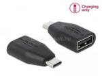 Delock USB adatblokkoló USB Type-C csatlakozó - USB A-típusú aljzat (DL66528) (DL66528)
